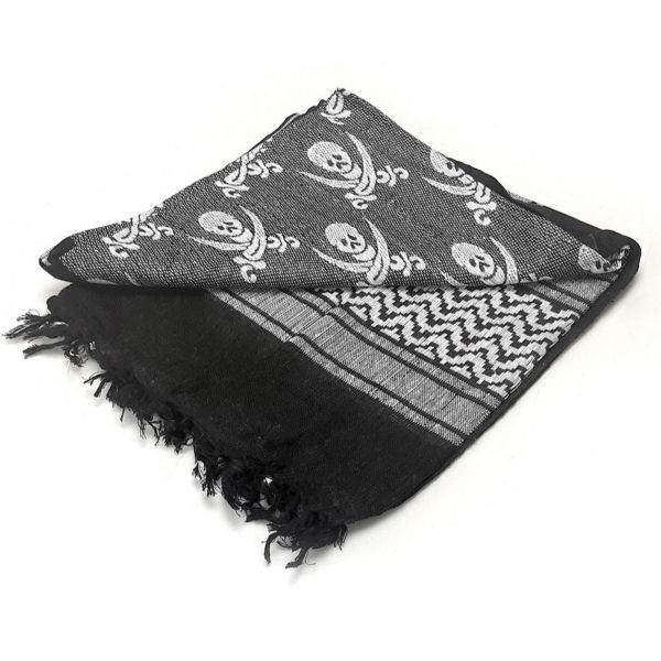 Condor Shemagh - Pirate Black/White - Click for larger image Condor Shemagh - Pirate Black/White