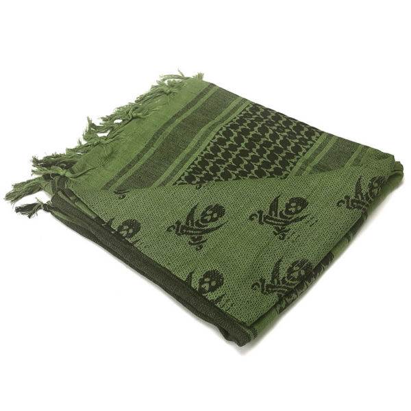 Condor Shemagh - Pirate Olive Drab/Black - Click for larger image Condor Shemagh - Pirate Olive Drab/Black