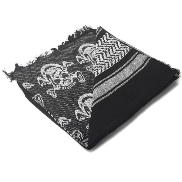 Condor Shemagh - Skull Black/White - Click for larger image Condor Shemagh - Skull Black/White