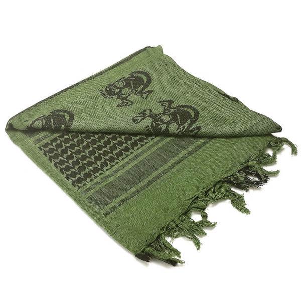 Condor Shemagh - Skull Olive Drab/Black - Click for larger image Condor Shemagh - Skull Olive Drab/Black